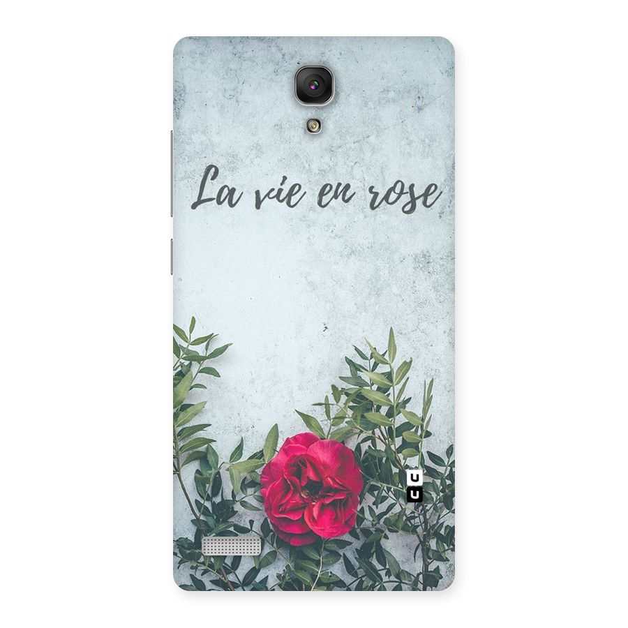 Rose Life Back Case for Redmi Note Prime