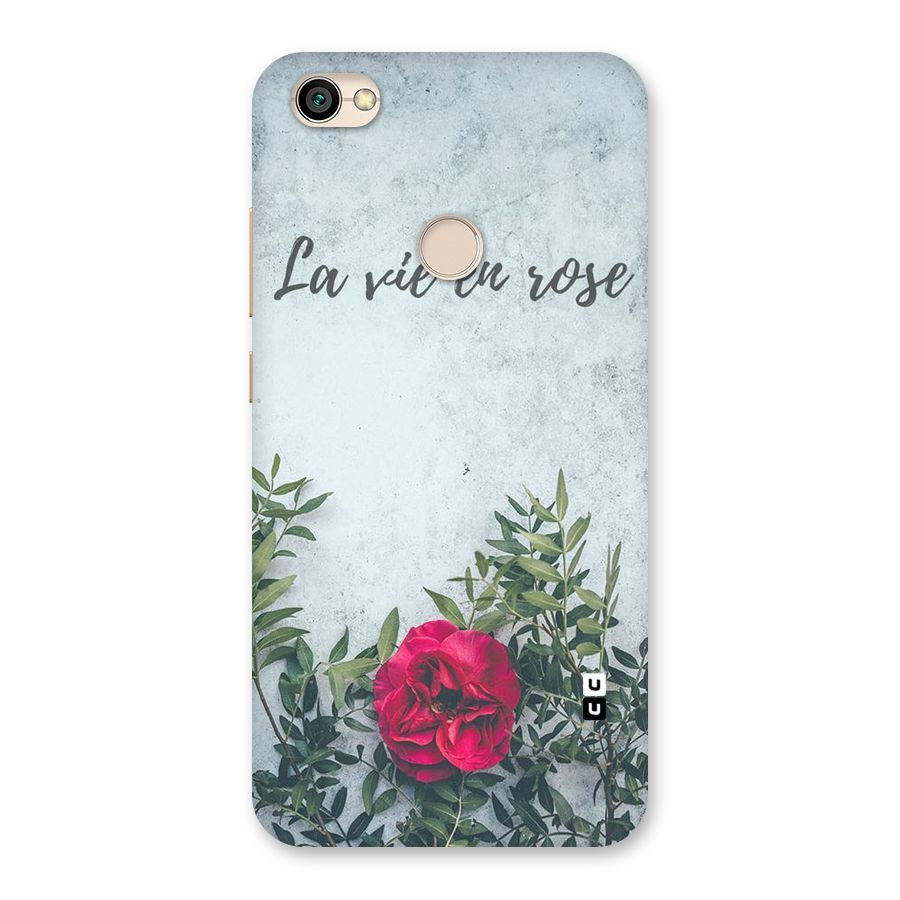 Rose Life Back Case for Redmi Y1 2017