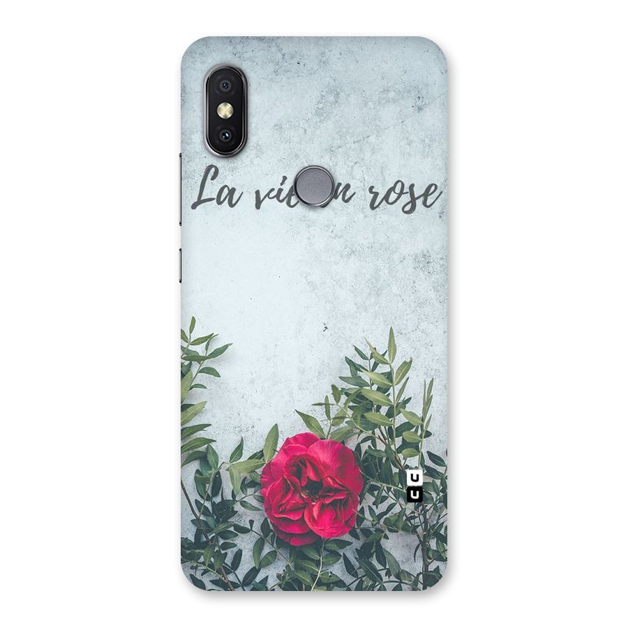 Rose Life Back Case for Redmi Y2