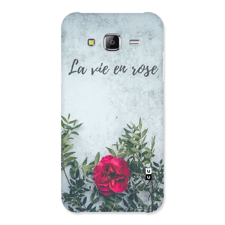 Rose Life Back Case for Samsung Galaxy J5
