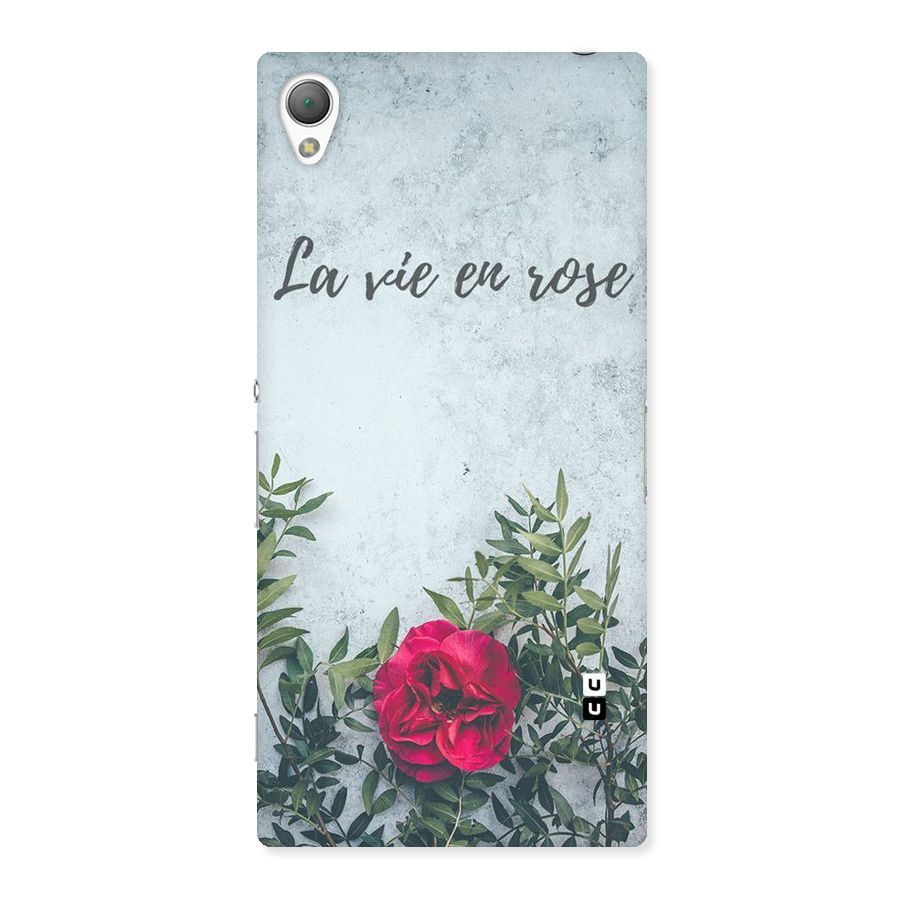 Rose Life Back Case for Sony Xperia Z3