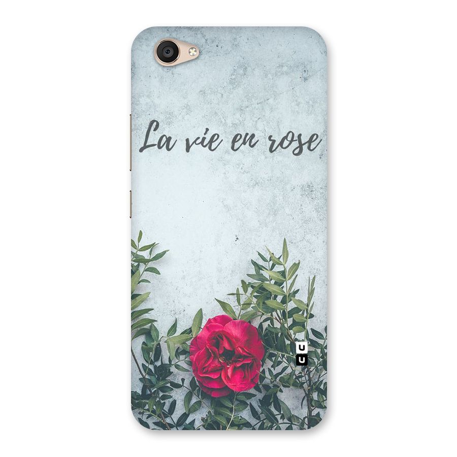 Rose Life Back Case for Vivo V5 Plus