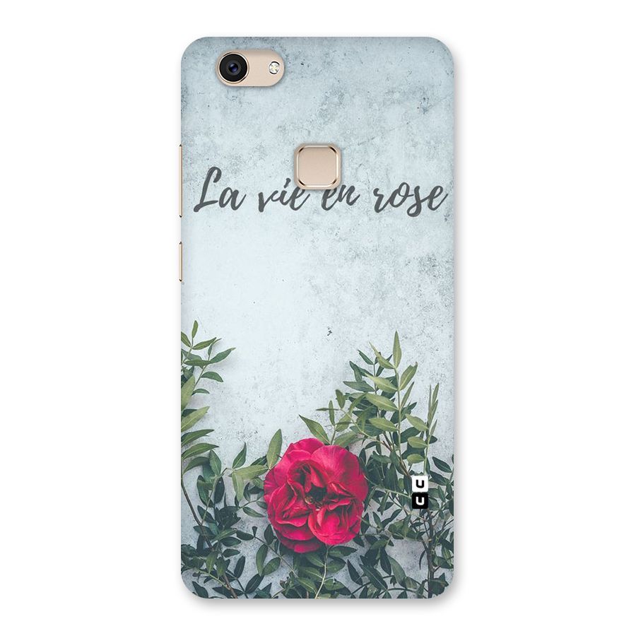 Rose Life Back Case for Vivo V7