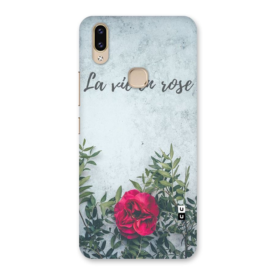 Rose Life Back Case for Vivo V9 Youth