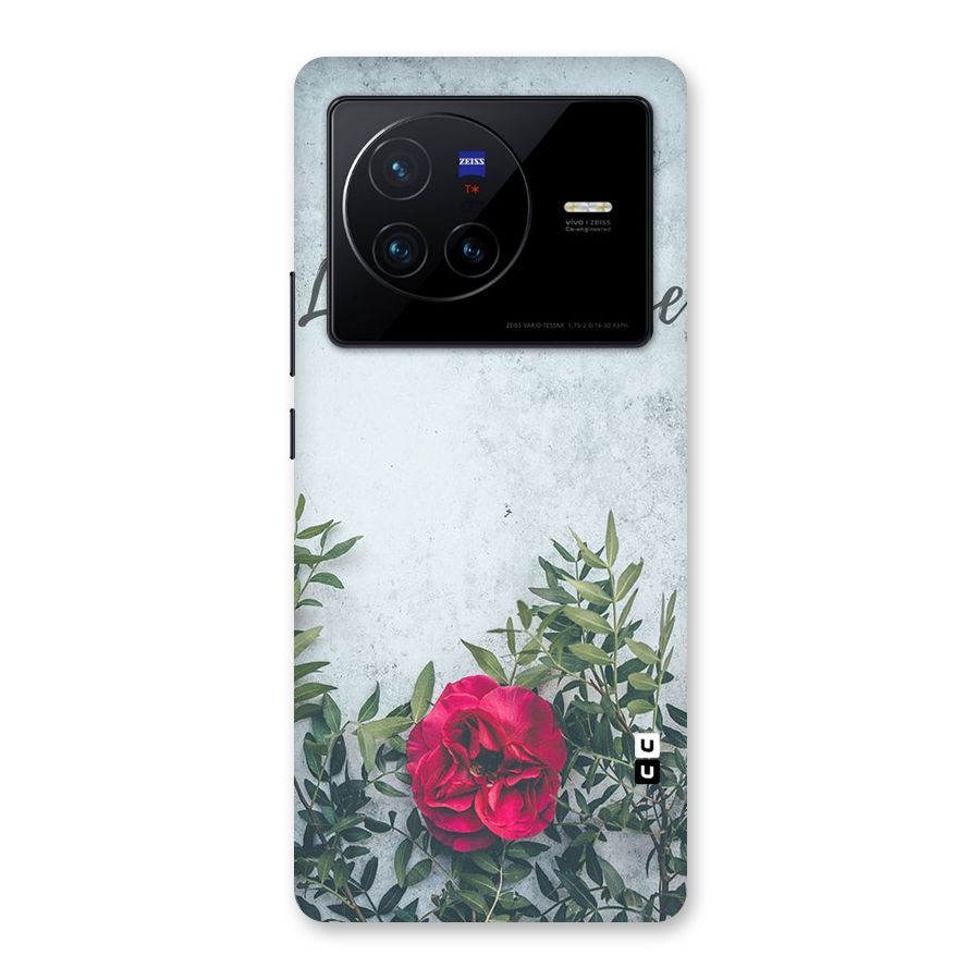 Rose Life Back Case for Vivo X80