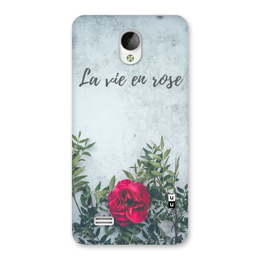 Rose Life Back Case for Vivo Y21