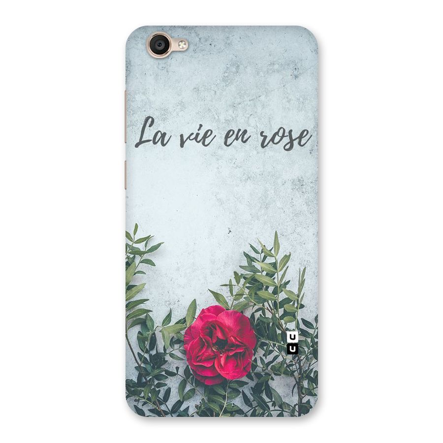 Rose Life Back Case for Vivo Y55L