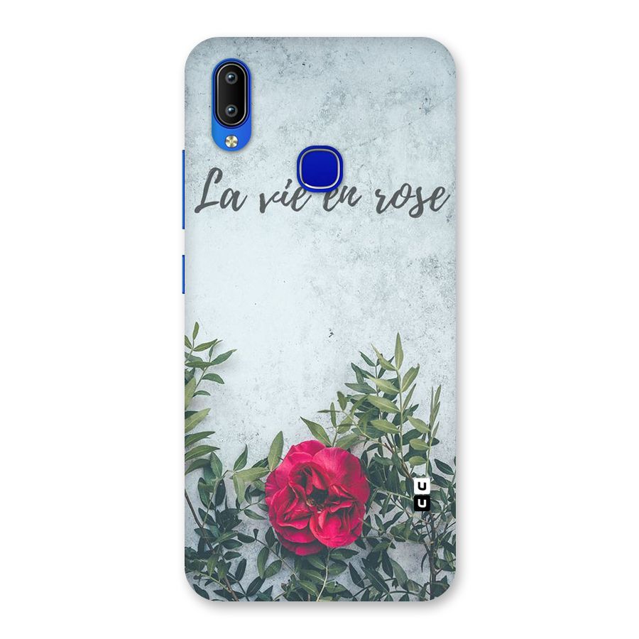 Rose Life Back Case for Vivo Y91