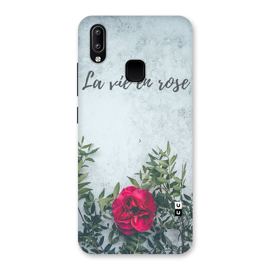 Rose Life Back Case for Vivo Y93
