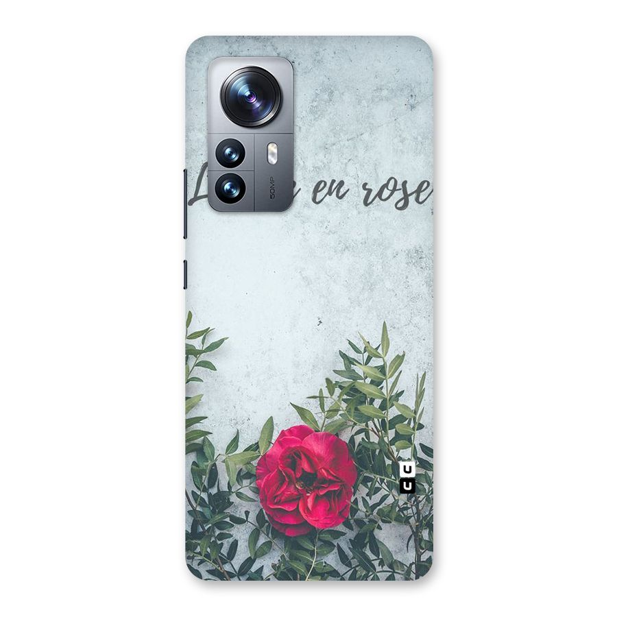 Rose Life Back Case for Xiaomi 12 Pro