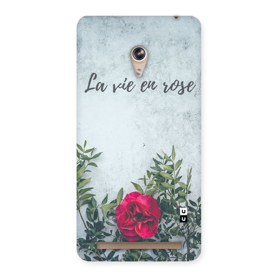 Rose Life Back Case for Zenfone 6