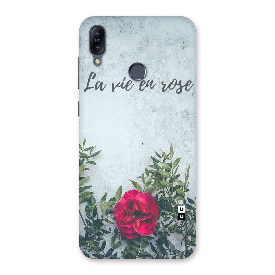 Rose Life Back Case for Zenfone Max M2