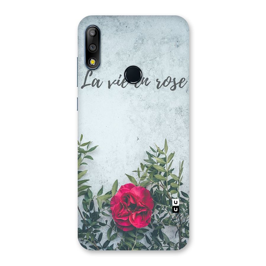 Rose Life Back Case for Zenfone Max Pro M2