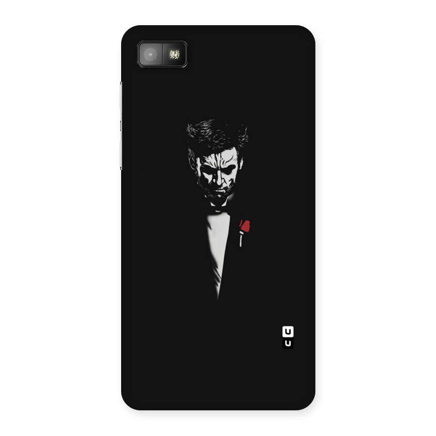 Rose Man Back Case for Blackberry Z10