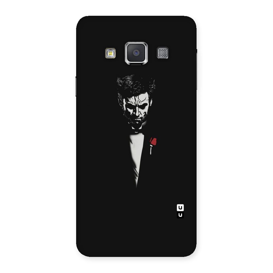 Rose Man Back Case for Galaxy A3