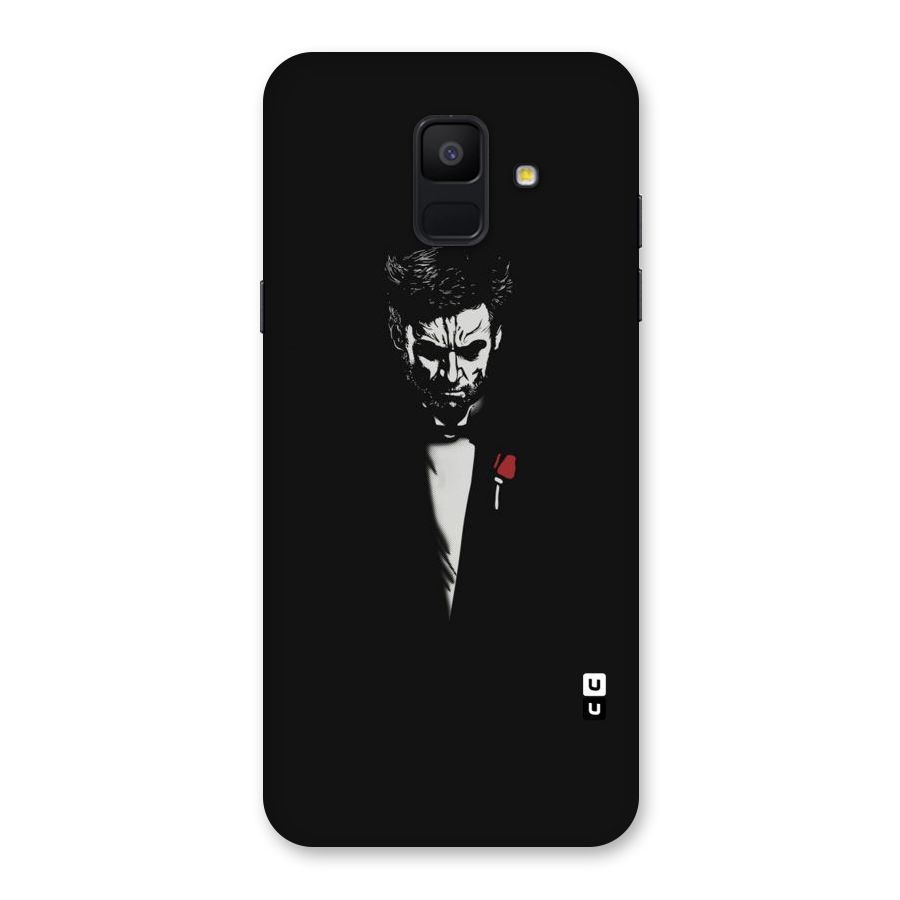 Rose Man Back Case for Galaxy A6 (2018)