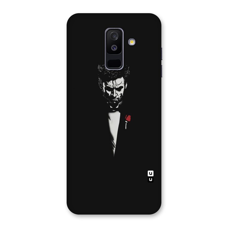 Rose Man Back Case for Galaxy A6 Plus