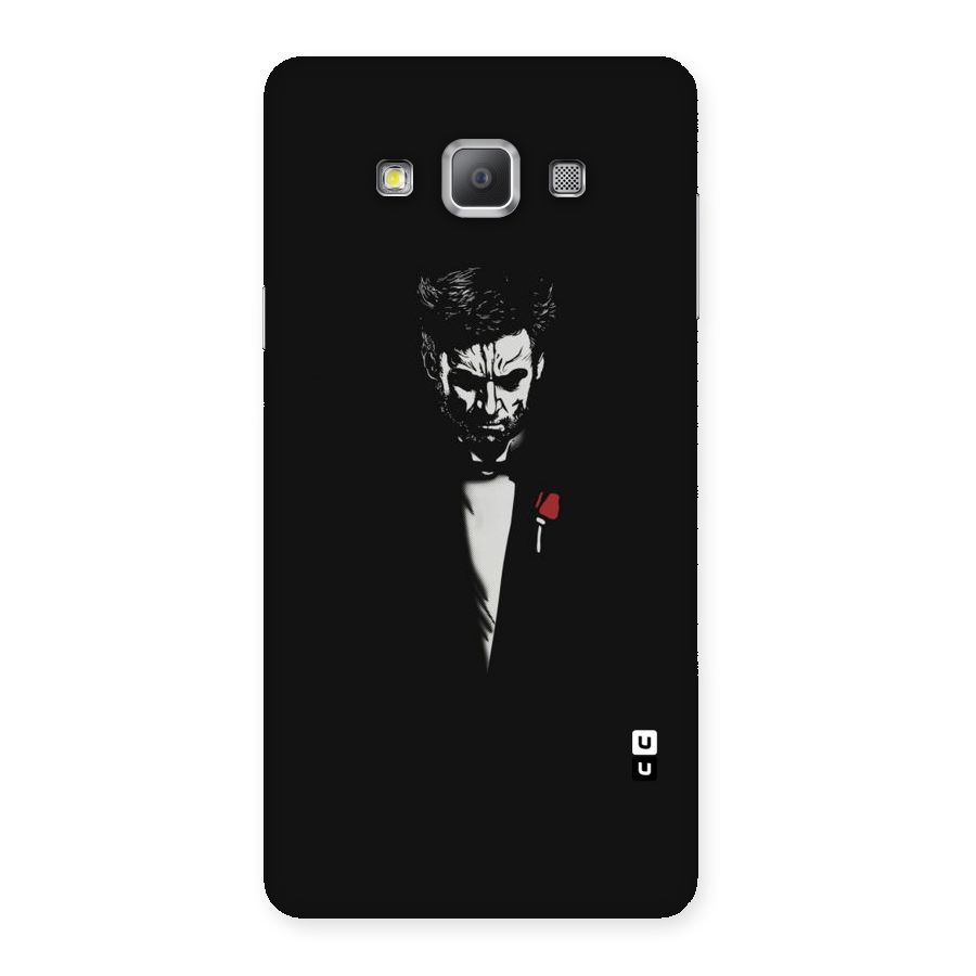 Rose Man Back Case for Galaxy A7