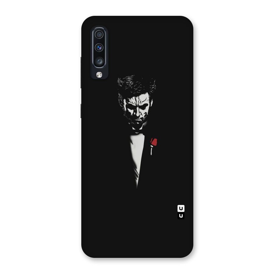 Rose Man Back Case for Galaxy A70