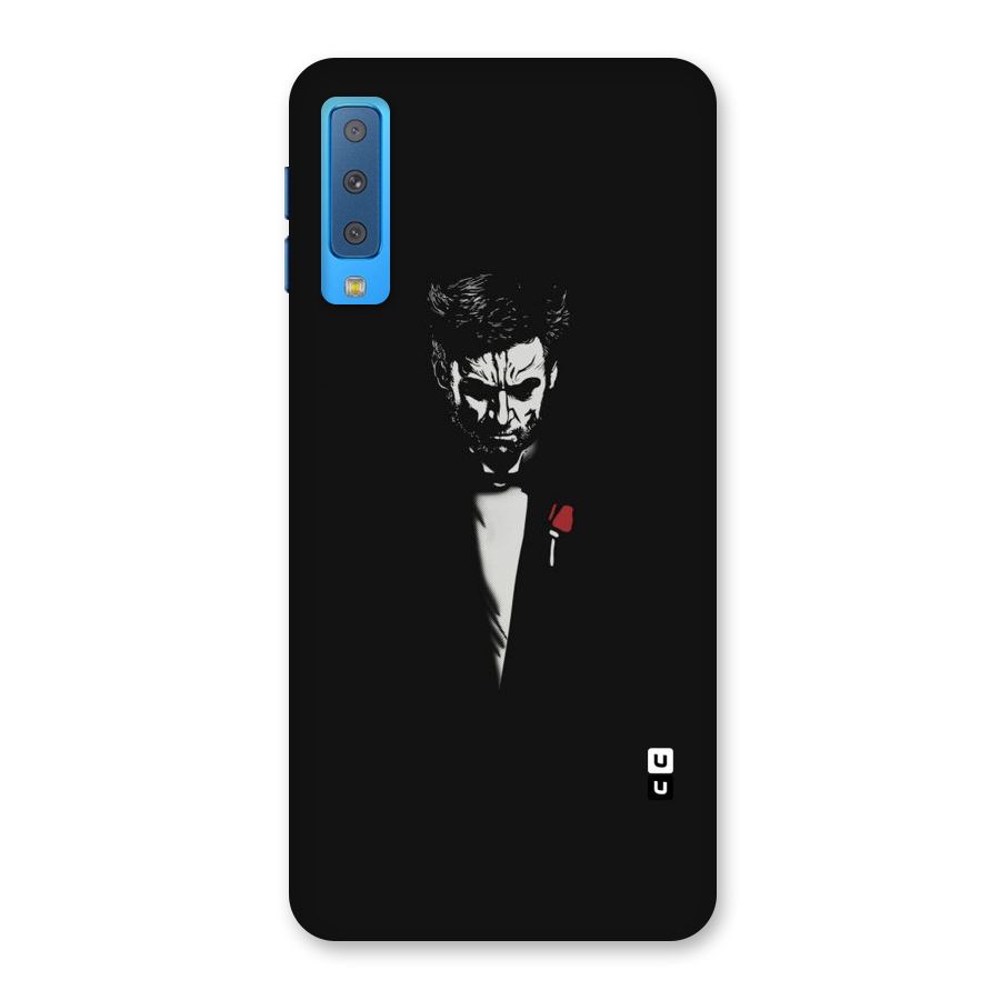 Rose Man Back Case for Galaxy A7 (2018)