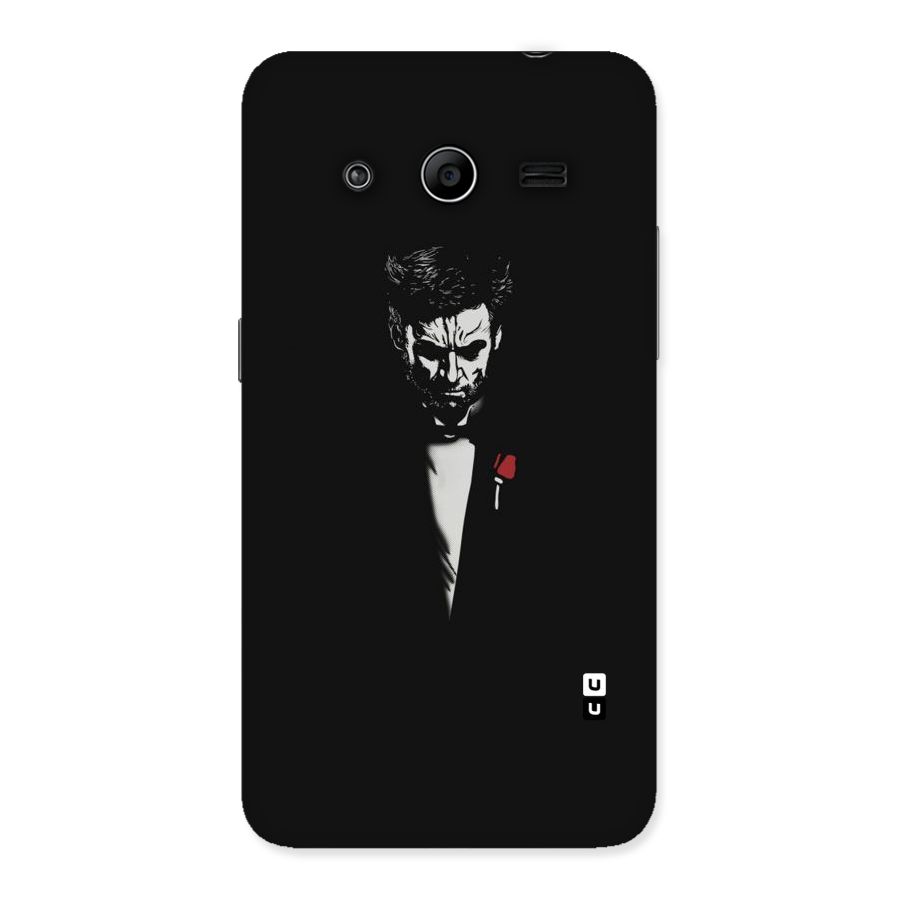 Rose Man Back Case for Galaxy Core 2