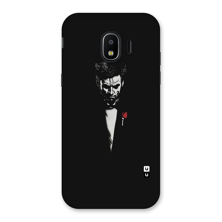 Rose Man Back Case for Galaxy J2 Pro 2018