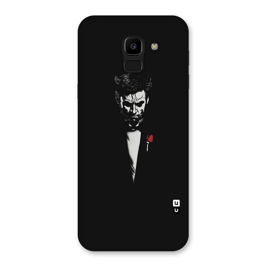 Rose Man Back Case for Galaxy J6