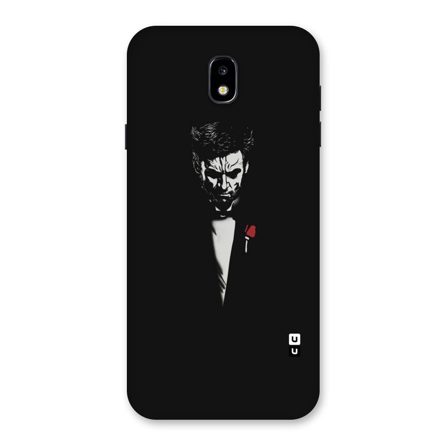 Rose Man Back Case for Galaxy J7 Pro