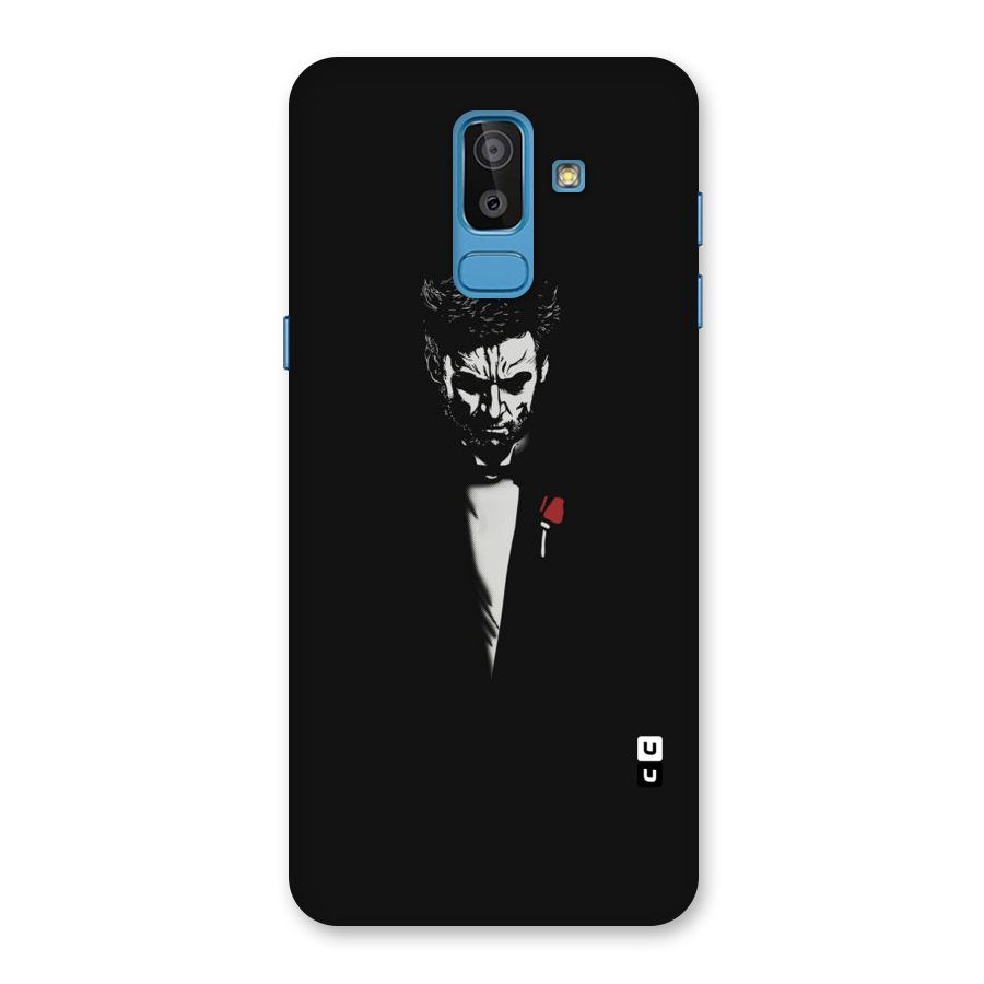 Rose Man Back Case for Galaxy J8