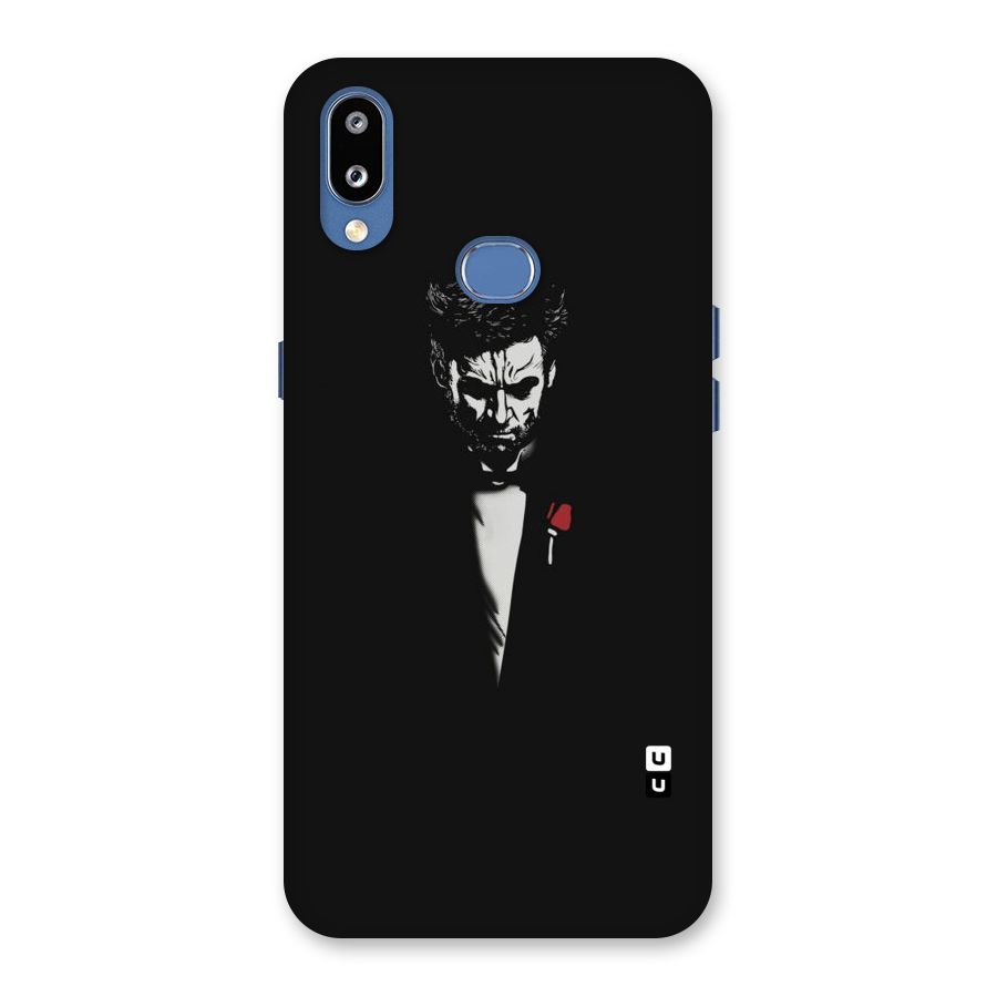 Rose Man Back Case for Galaxy M01s