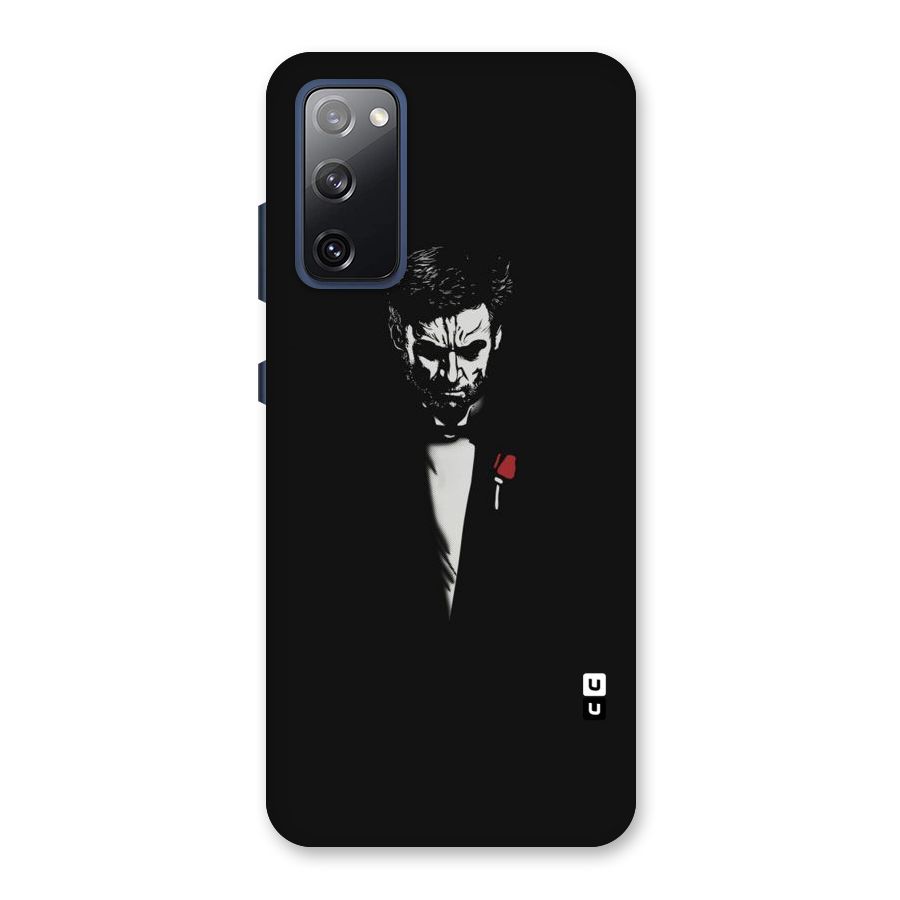 Rose Man Back Case for Galaxy S20 FE