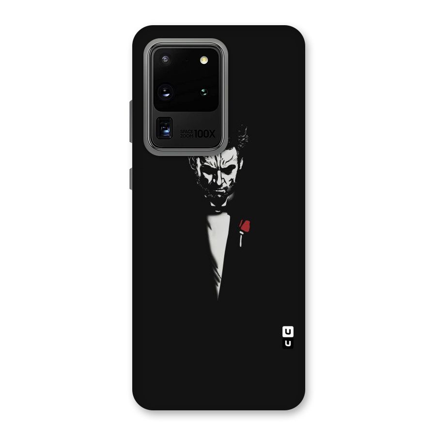 Rose Man Back Case for Galaxy S20 Ultra