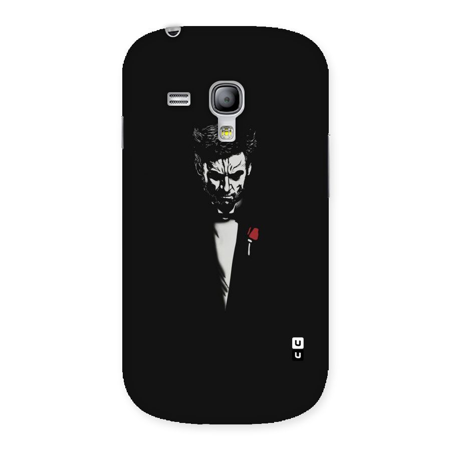 Rose Man Back Case for Galaxy S3 Mini