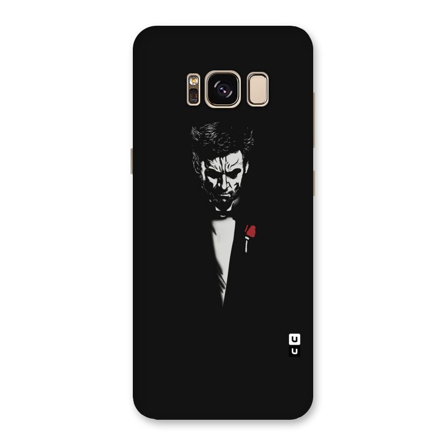 Rose Man Back Case for Galaxy S8