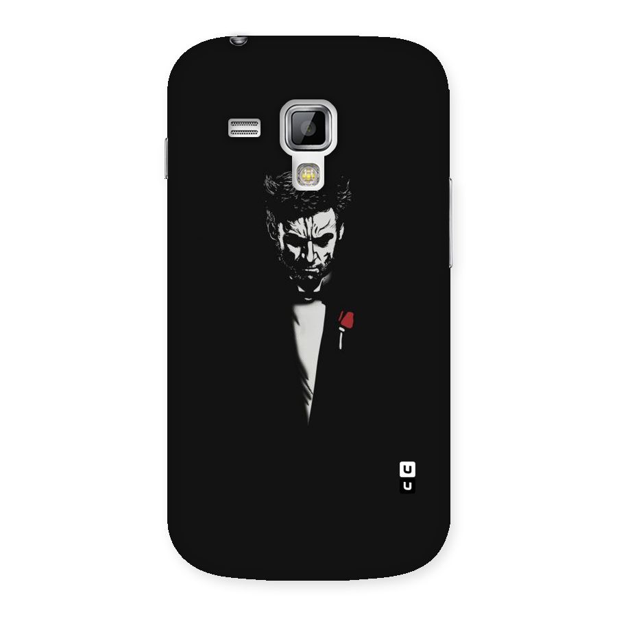 Rose Man Back Case for Galaxy S Duos