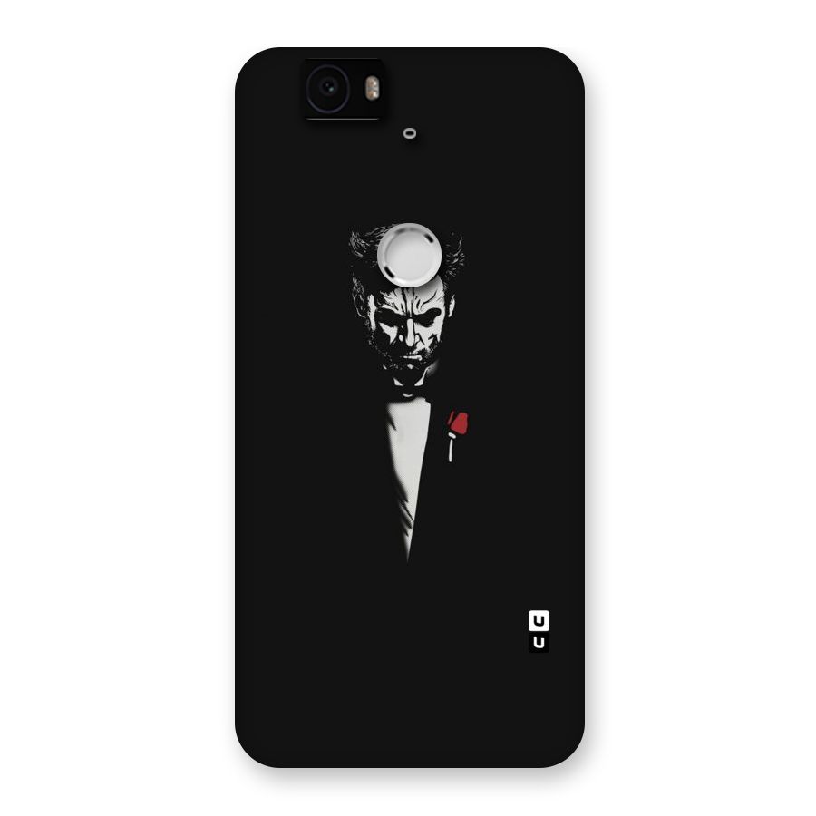Rose Man Back Case for Google Nexus-6P