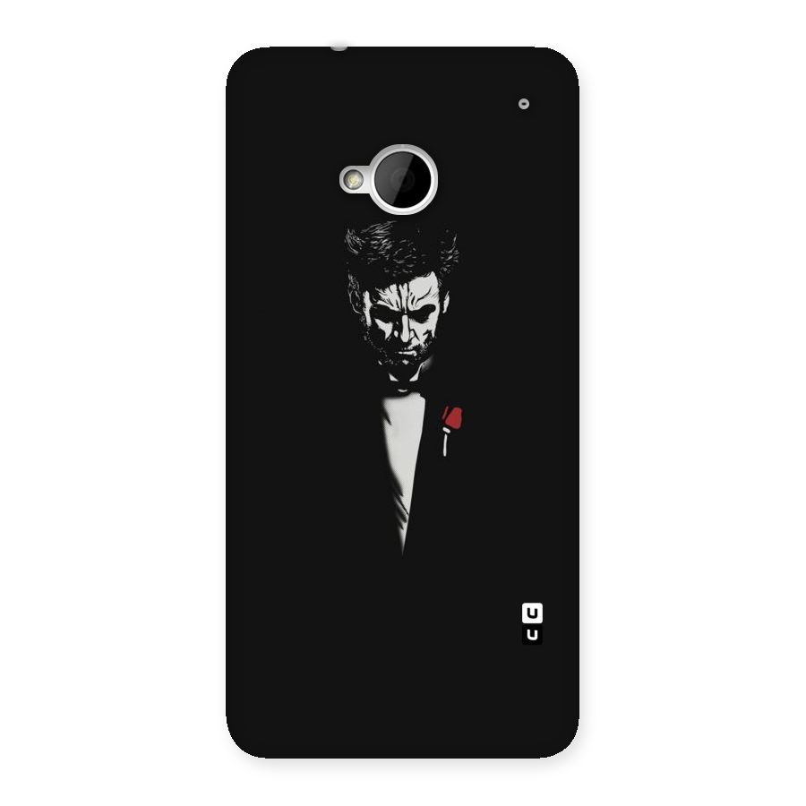 Rose Man Back Case for HTC One M7