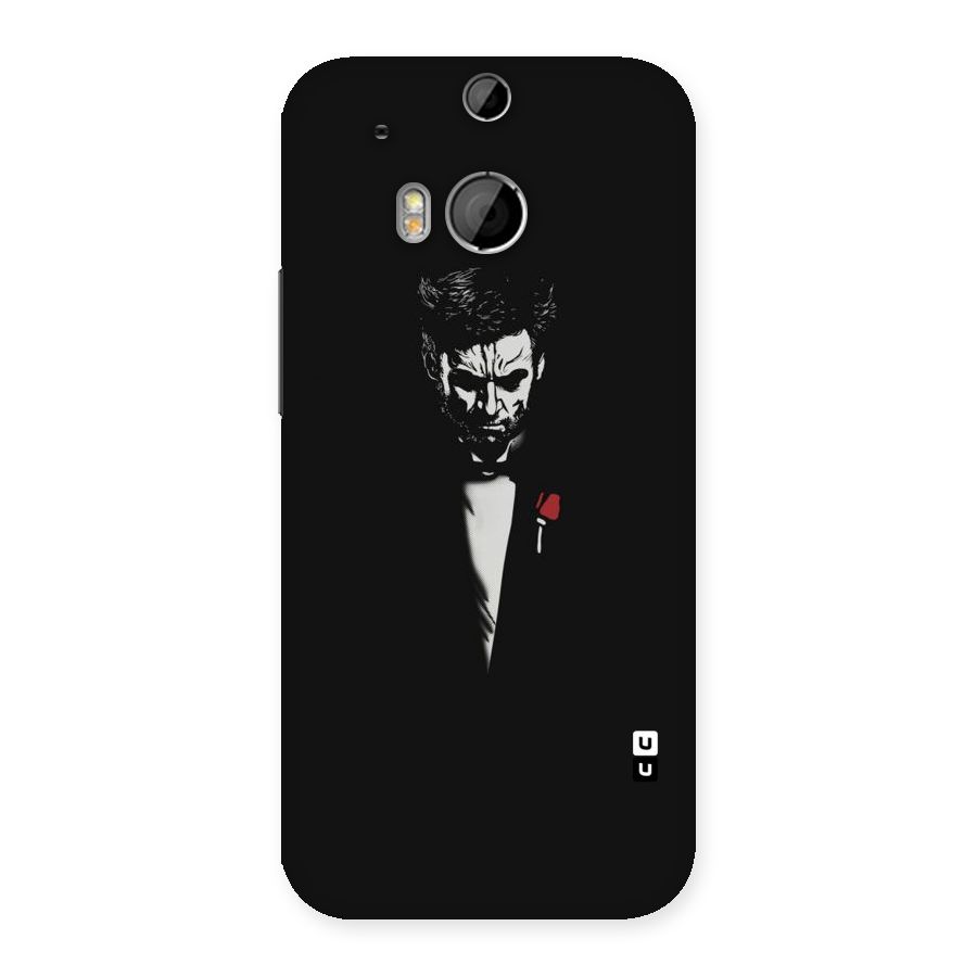 Rose Man Back Case for HTC One M8
