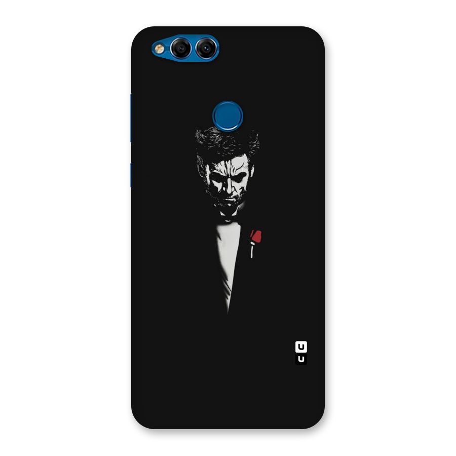 Rose Man Back Case for Honor 7X