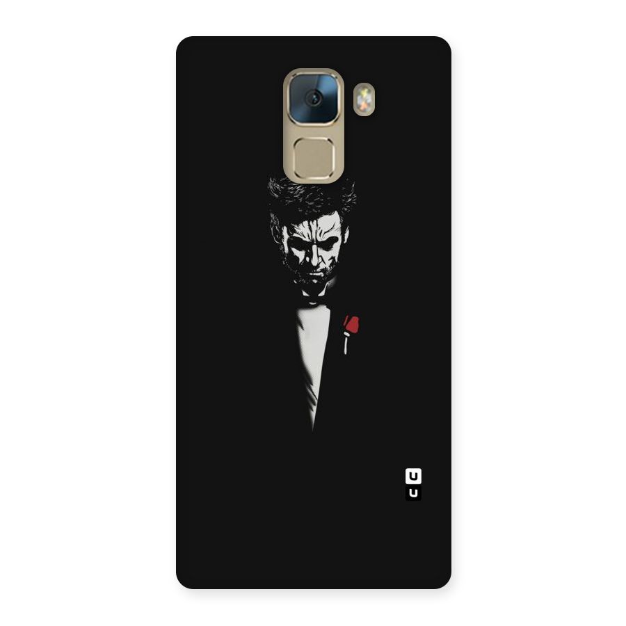 Rose Man Back Case for Huawei Honor 7