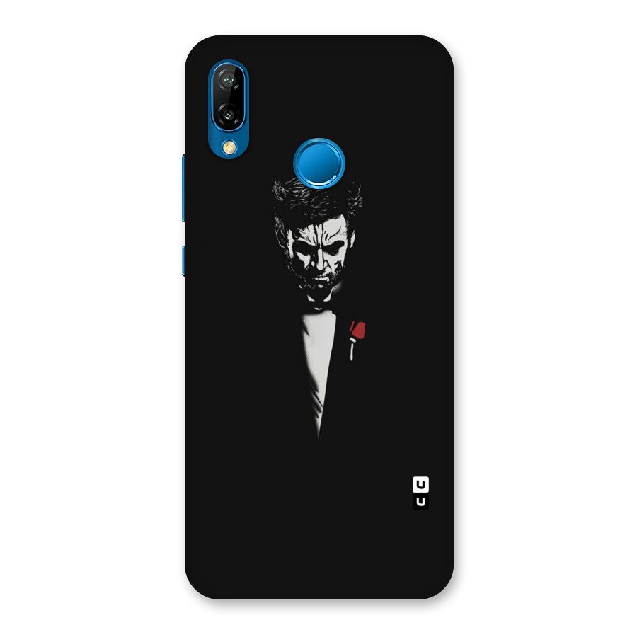 Rose Man Back Case for Huawei P20 Lite