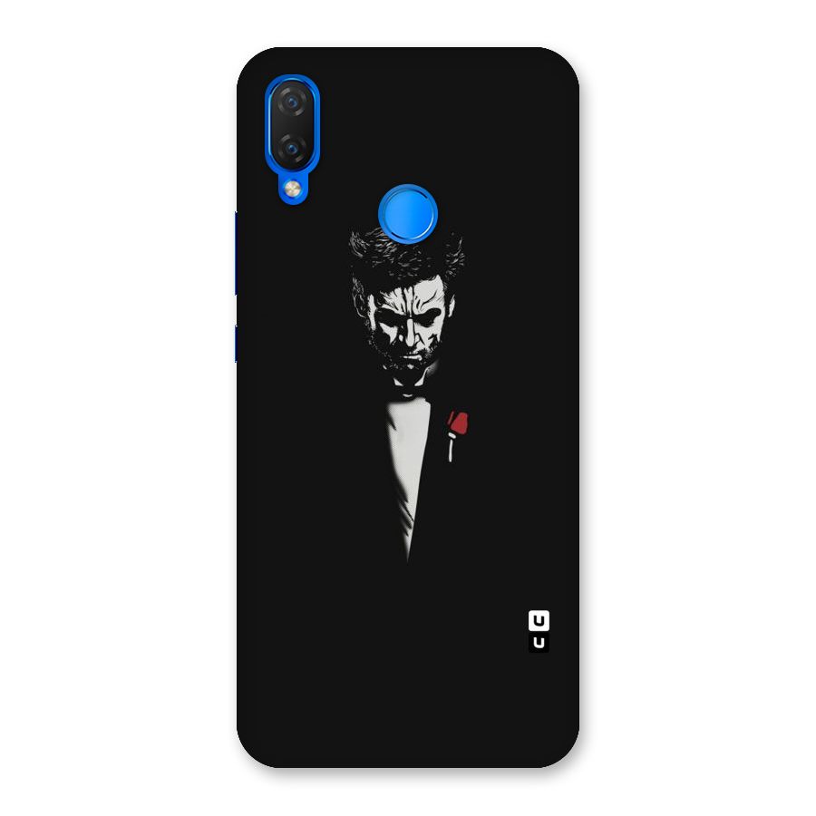Rose Man Back Case for Huawei P Smart+