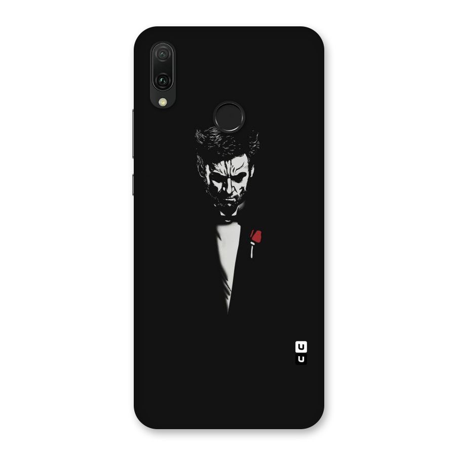 Rose Man Back Case for Huawei Y9 (2019)
