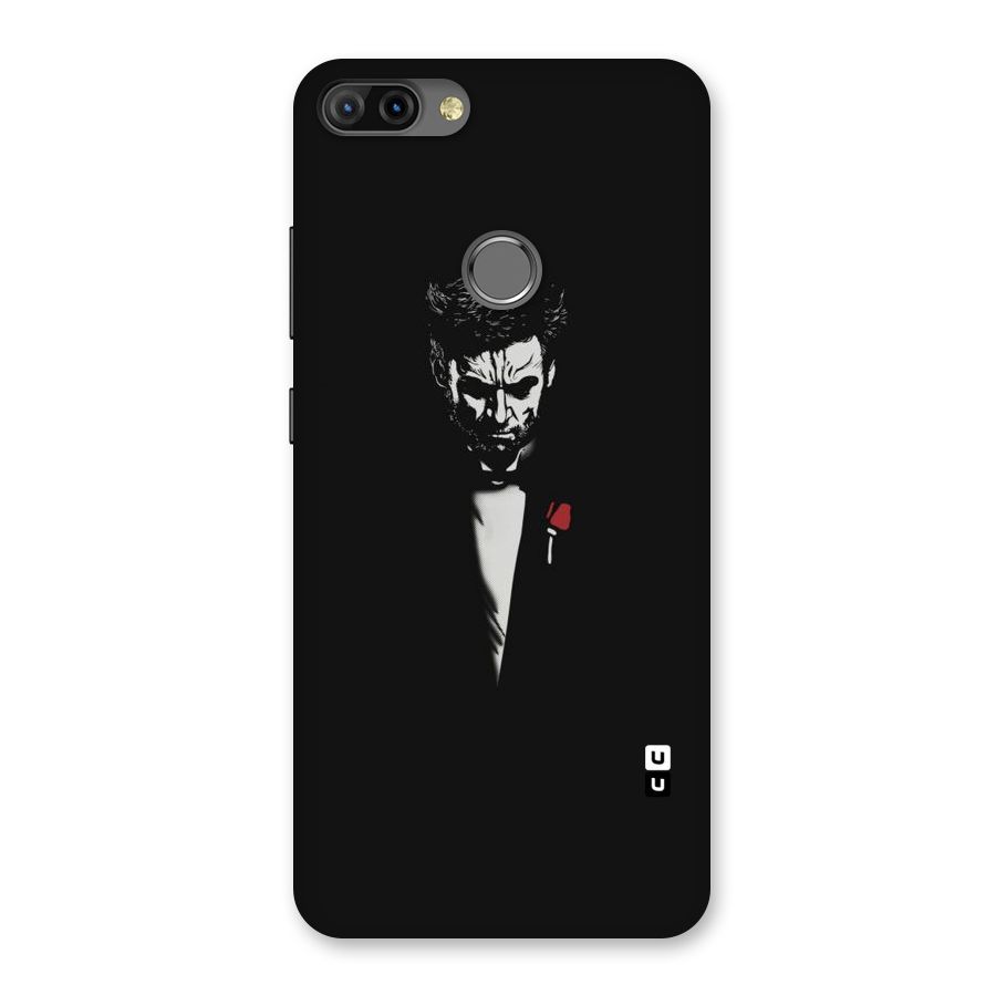 Rose Man Back Case for Infinix Hot 6 Pro