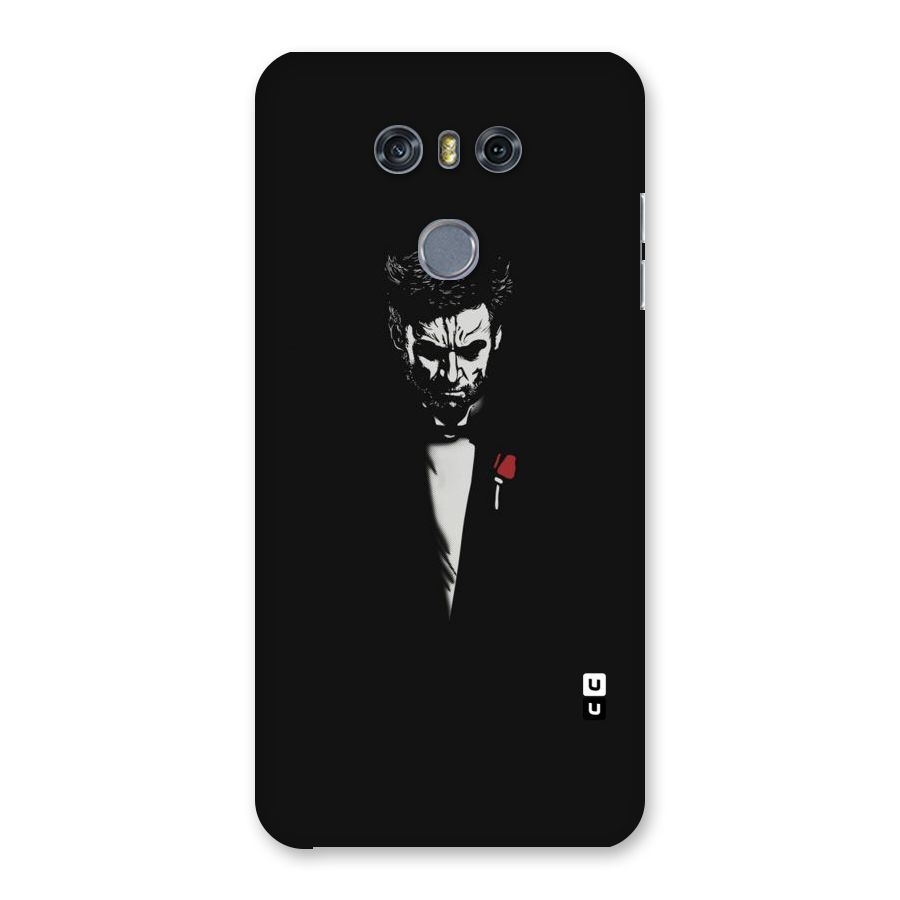 Rose Man Back Case for LG G6