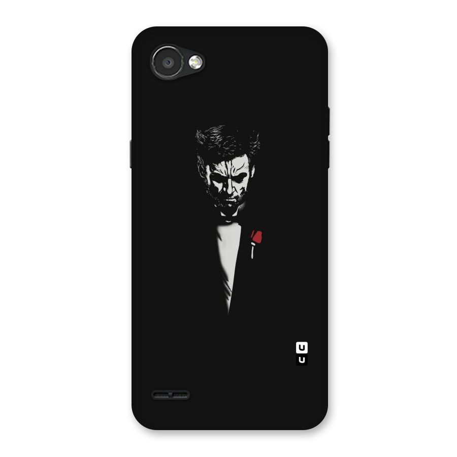 Rose Man Back Case for LG Q6