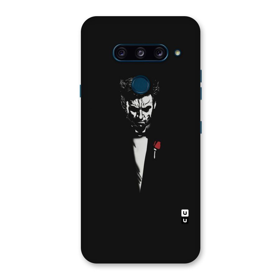 Rose Man Back Case for LG  V40 ThinQ