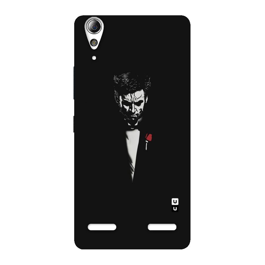 Rose Man Back Case for Lenovo A6000 Plus