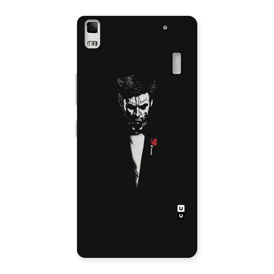Rose Man Back Case for Lenovo A7000