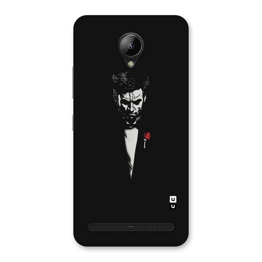 Rose Man Back Case for Lenovo C2
